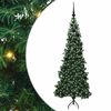 vidaXL &Aacute;rbol de Navidad Artificial de Esquina Verde 180 cm PVC y Metal