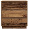 vidaXL Armario de Noche con caj&oacute;n Madera vieja 71 x 34,5 x 75 cm