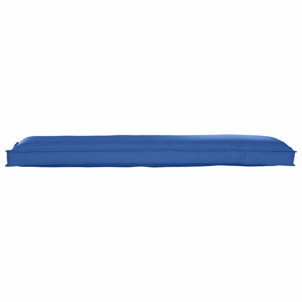 vidaXL Juego de Cojines para Palets 2 pcs Azul Royal 150 x 40 x 8 cm
