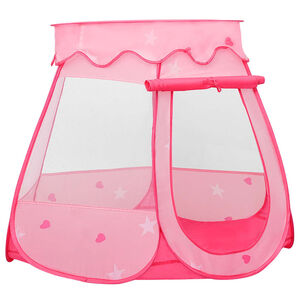 vidaXL Tienda de juegos para ni&ntilde;os rosa 102x102x82 cm