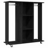 vidaXL Armario Roble Negro 102 x 38 x 110 cm Madera de ingenier&iacute;a