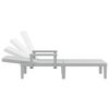 vidaXL Tumbona ajustable en 4 alturas polipropileno 155,5x57x28 cm