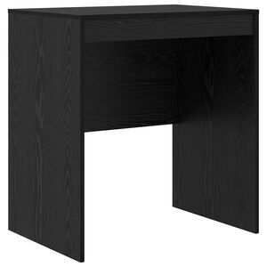 vidaXL Escritorio Roble Negro 70 x 50 x 76 cm