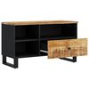 vidaXL Mueble de TV madera mango y madera contrachapada 80x33x46 cm