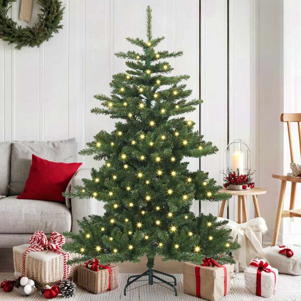 vidaXL &Aacute;rbol de Navidad artificial con ramas articuladas Verde 150 cm