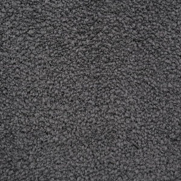 vidaXL Alfombra de peluche gris antracita 170x120 cm