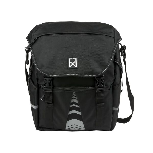 Willex Alforja para bicicleta 1200 negro 14 L