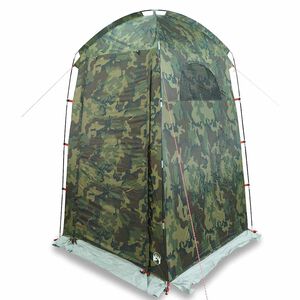 vidaXL Tienda de ducha impermeable camuflaje