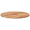 vidaXL Tablero de mesa redondo madera maciza de acacia Ø80x2 cm