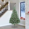vidaXL &Aacute;rbol de Navidad Artificial Preiluminado Verde 240 cm PVC