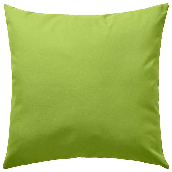 vidaXL Cojines para exteriores 45x45 cm verde manzana 4 unidades