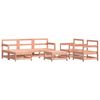 vidaXL Juego de muebles de jard&iacute;n 7 pzas madera maciza abeto Douglas
