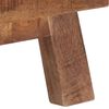 vidaXL Mueble para TV de madera maciza de mango rugosa 110x30x40 cm