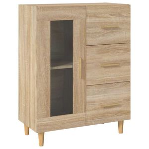 vidaXL Aparador de madera de ingenier&iacute;a roble Sonoma 69,5x34x90 cm