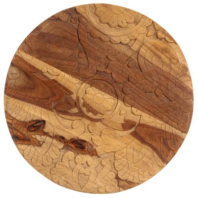 vidaXL Mesas de centro 2 piezas madera maciza de sheesham