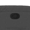 vidaXL Sill&oacute;n reclinable de tela gris oscuro