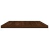 vidaXL Estantes pared 4 uds madera ingenier&iacute;a marr&oacute;n roble 60x30x1,5cm