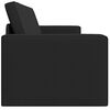 vidaXL Sof&aacute; cama 200cm Negro tela