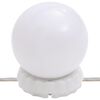 vidaXL Tocador con luces LED blanco 100x40x130 cm