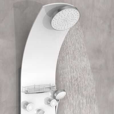 EISL Panel de ducha con grifo monomando KARIBIK blanco