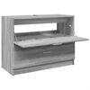 vidaXL Armario de lavabo madera de ingenier&iacute;a gris Sonoma 78x37x59 cm