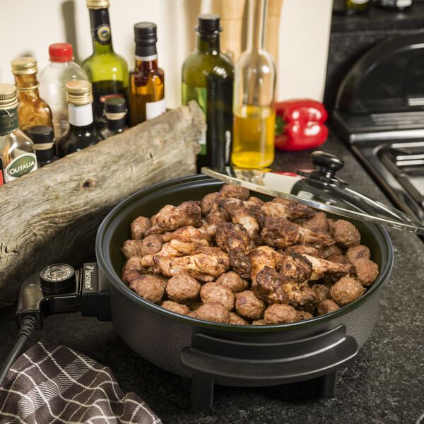 Bestron Sart&eacute;n el&eacute;ctrica Xl AHP1800Z negra