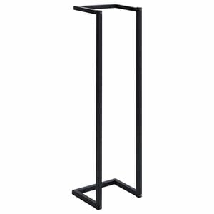 vidaXL Toallero de hierro negro 25x20x95 cm