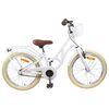 vidaXL Bicicleta Infantil 24 Pulgadas para 8-12 a&ntilde;os Blanco