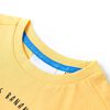 Camiseta infantil ocre claro 116