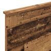 vidaXL Estructura de cama con cabecera Madera vieja 75 x 190 cm