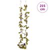 vidaXL Guirnaldas de flores 6 uds morado claro 215 cm
