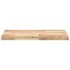 vidaXL Encimera tocador ba&ntilde;o madera acacia sin tratar 160x50x4 cm