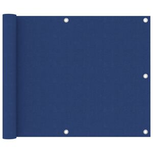 vidaXL Toldo para balc&oacute;n de tela oxford azul 75x300 cm