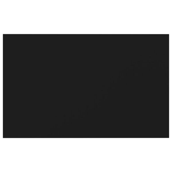 vidaXL Estantes para estanter&iacute;a 4 uds contrachapada negro 80x50x1,5 cm