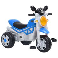 vidaXL Triciclo para niños azul