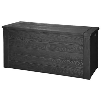 ProGarden Caja de almacenaje para jardín gris oscuro 300 L