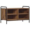 vidaXL Mueble de TV 140 x 39,5 x 50 cm Madera envejecida