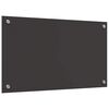 vidaXL Salpicadero de cocina 2 pcs Gris oscuro 70 x 40 cm