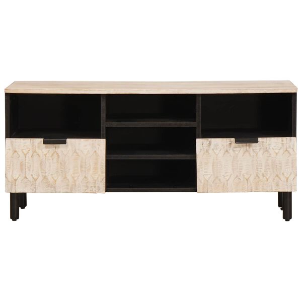 vidaXL Mueble de TV con caj&oacute;n Acabado de Lavado 100 x 33 x 46 cm