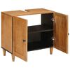vidaXL Mueble de Cuarto de Ba&ntilde;o Marr&oacute;n Claro 62 x 33 x 58 cm