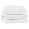 vidaXL Juego de Edred&oacute;n con almohada 2 uds. Microfibra