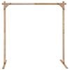 vidaXL Arco de Boda Marr&oacute;n Claro 225 x 95 x 226 cm