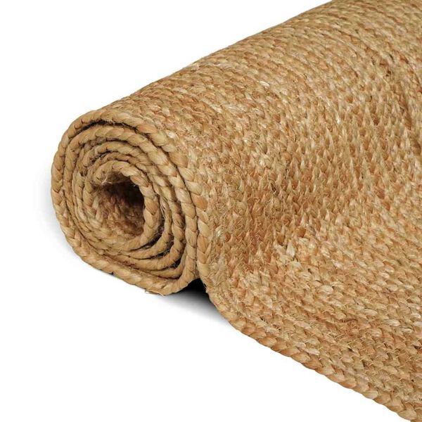 vidaXL Alfombra de área Beige 240 x 340 cm yute