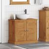 vidaXL Mueble de lavabo VIGO Marr&oacute;n y Marr&oacute;n Miel 68 x 34 x 59 cm