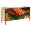 vidaXL Mueble de TV BONN 102 x 33 x 50 cm Sonoma Madera de ingenier&iacute;a
