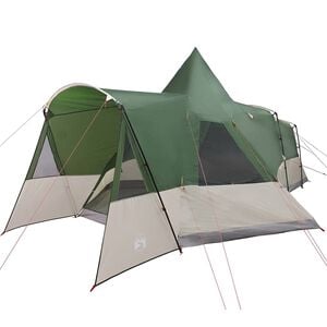 vidaXL Tienda tipi con techo Verde 720 x 465 x 295 cm