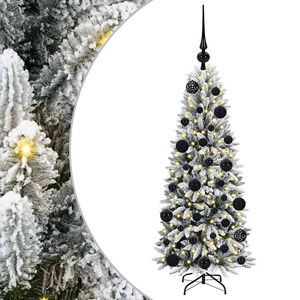 vidaXL &Aacute;rbol de Navidad artificial 120 cm PVC y Pl&aacute;stico y Acero y PE