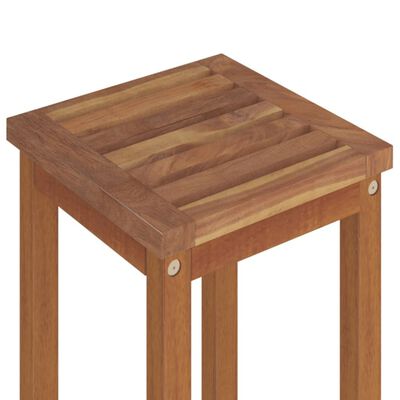 vidaXL Juego muebles de bar de jardín 3 piezas madera maciza de acacia