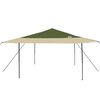 vidaXL Carpa Tipo Dosel Pop-up Verde 400 x 400 cm tela