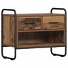 vidaXL Mueble de TV 60 x 30 x 50 cm Madera envejecida